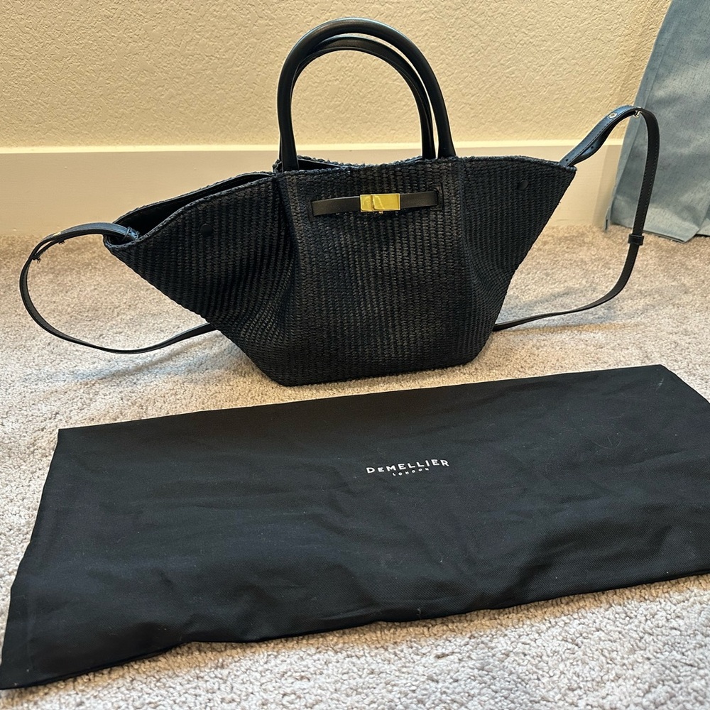 DeMellier Black Textured Tote